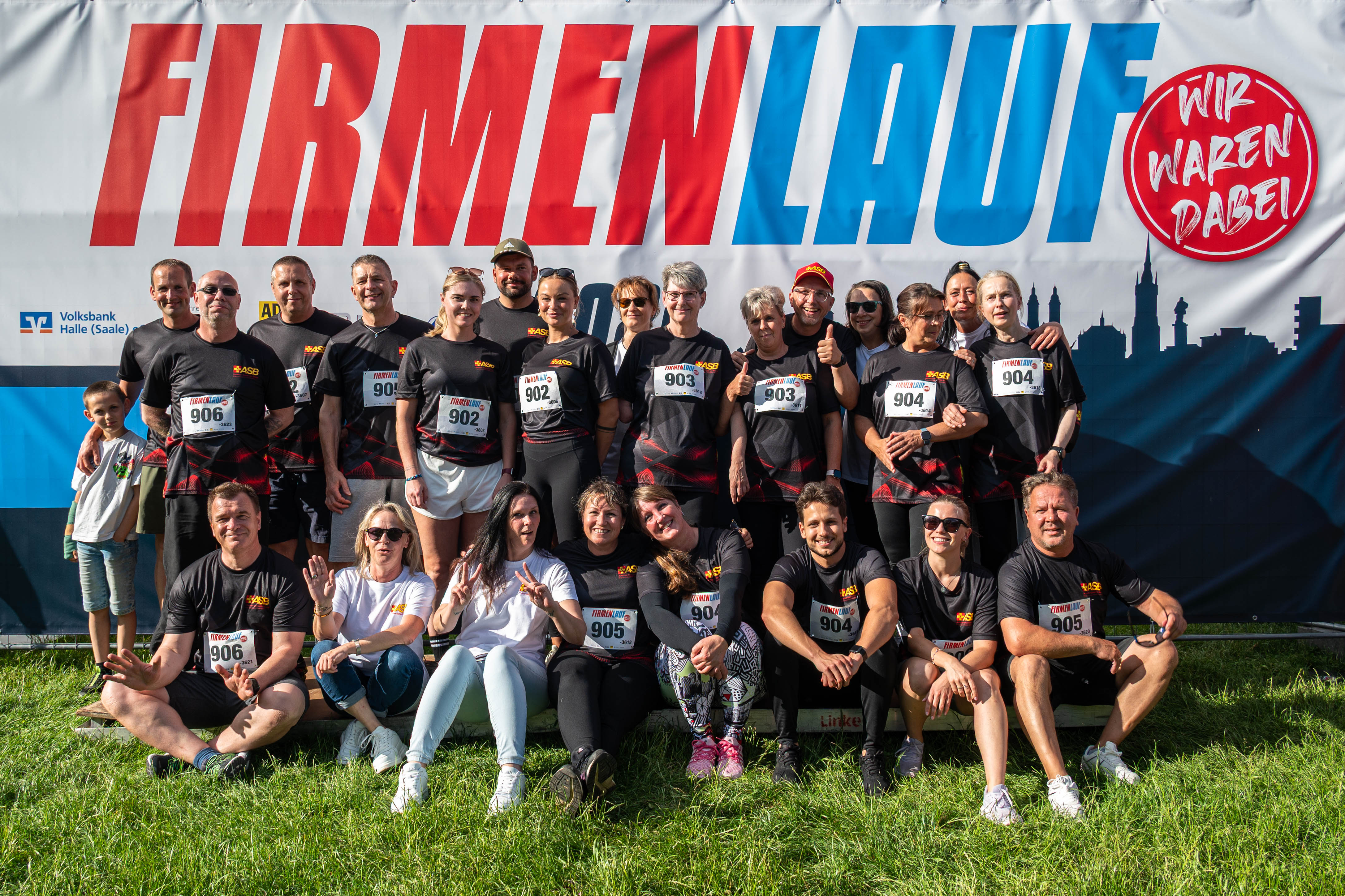 Fünf ASB-Teams beim Halleschen Firmenlauf 2026: Gemeinsam unterwegs für Gesundheit, Zusammenhalt und Engagement