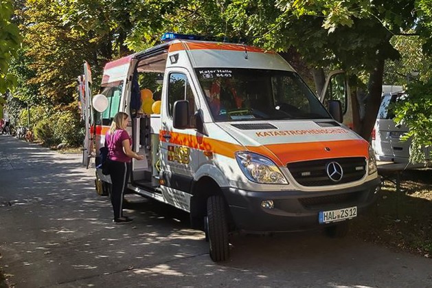 Trommelfloh FamilienKulturTag im Krankenhaus St. Elisabeth und St. Barbara Halle (Saale) 