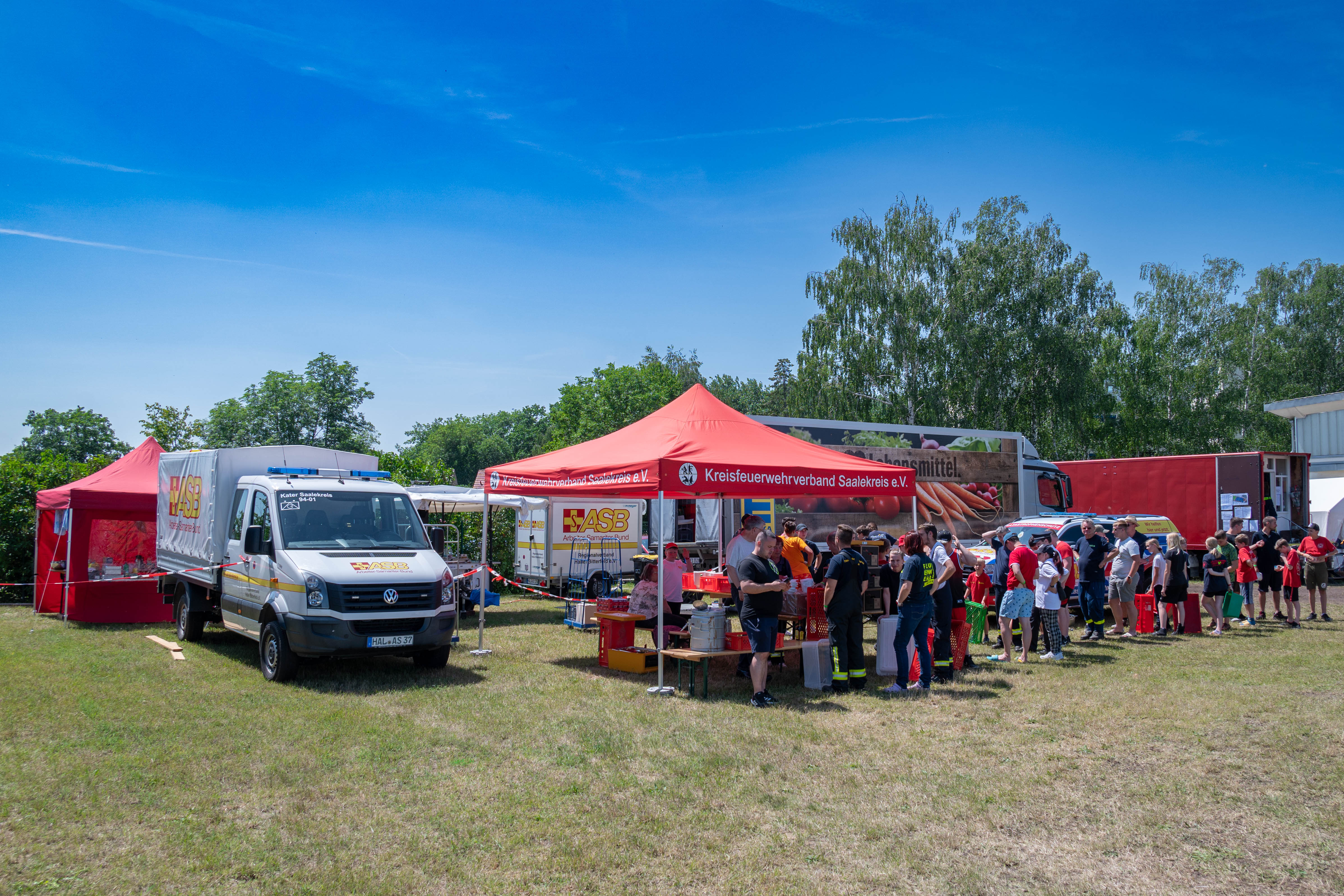 Kreisjugendfeuerwehrzeltlager des Saalekreises