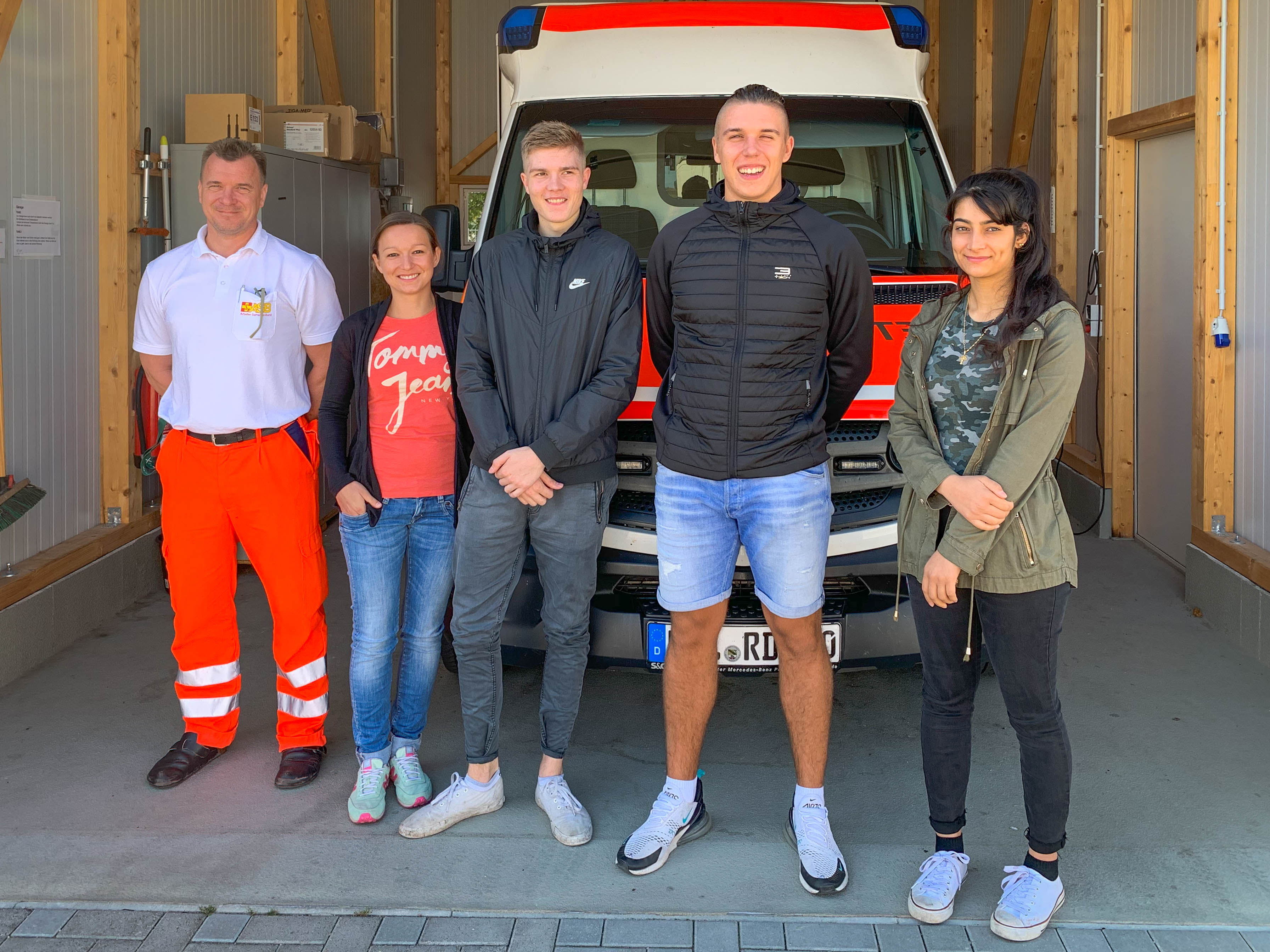 Ausbildungsbeginn im Fachbereich Rettungsdienst