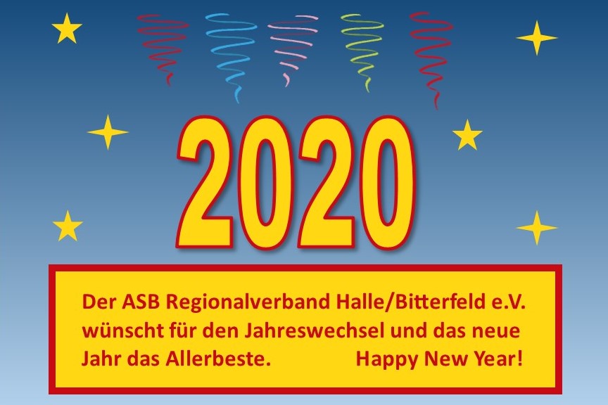 Ein glückliches, gesundes und erfolgreiches 2020!