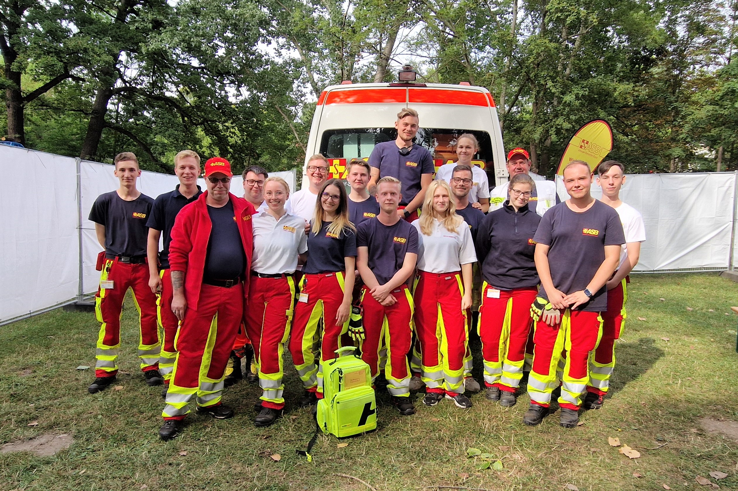 Der ASB Halle/Bitterfeld e.V. auf dem Laternenfest 2022