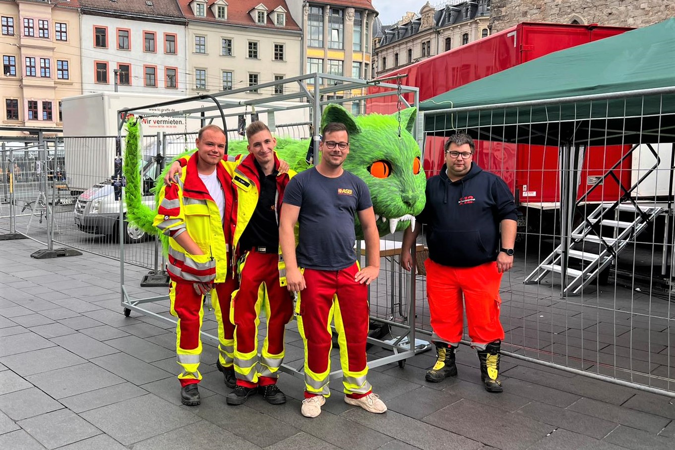 An mehreren Fronten aktiv-  Großkampfwochenende für den ASB Regionalverband Halle/Bitterfeld e.V.