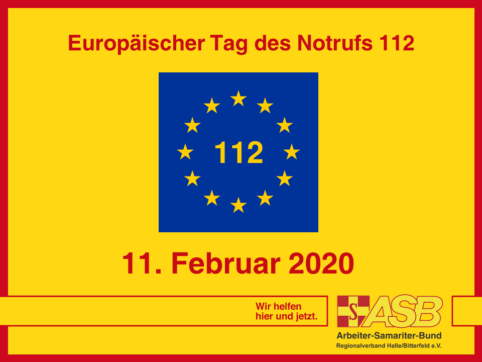 Am 11. Februar ist der Europäische Tag des Notrufs 112